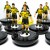 Subbuteo Andrew Table Soccer Borussia Dortmund 1996-97 on Classic Hasbro bases